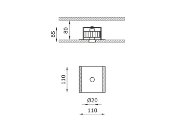 GENIUS BASIC NAKED IP65 - LED recessed aluminium Outdoor spotlight by Buzzi & Buzzi - view 3